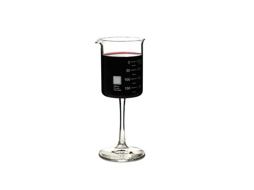 Laboratory beaker wine glass - laboratory,